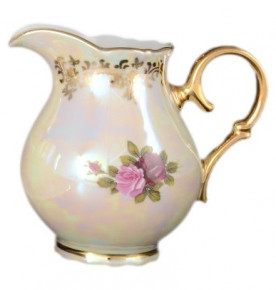 Молочник  Bohemia Porcelan Moritz Zdekauer 1810 s.r.o. "Офелия /Роза перламутр" / 115041