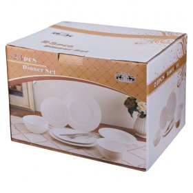 Столовый сервиз на 6 персон 23 предмета (без супника)  LEFARD &quot;Диаманд&quot; / 190403