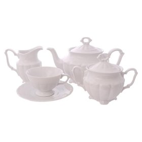 Чайный сервиз на 6 персон 15 предметов  Repast "Мария-Тереза /Без декора" / 375571