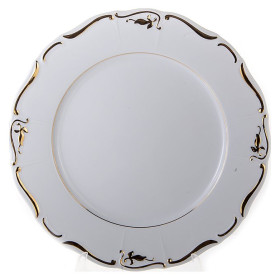 Блюдо 30 см круглое  Thun &quot;Мария-Луиза /С золотом&quot; / 153959