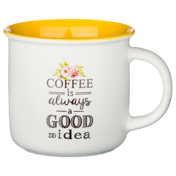 Кружка 400 мл  LEFARD &quot;Coffee is always a good idea&quot; (6шт.) / 189096