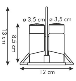 Набор для специй (соль, перец, салфетки) на подставке &quot;Tescoma /CLUB&quot; / 145494