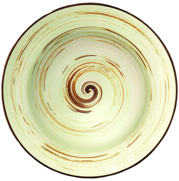 Тарелка 28,5 см глубокая салатная  Wilmax &quot;Spiral&quot; / 261534