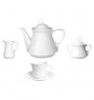 Чайный сервиз на 6 персон 15 предметов  Cmielow &quot;Камелия /Без декора&quot; / 139491