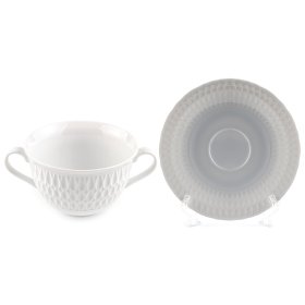 Набор бульонных пар 350 мл 6 шт  Cmielow &quot;София /Без декора&quot; / 330557