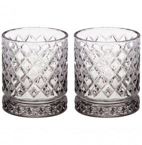 Стаканы для виски 340 мл 2 шт  Alegre Glass "Diamant smoky" / 289094