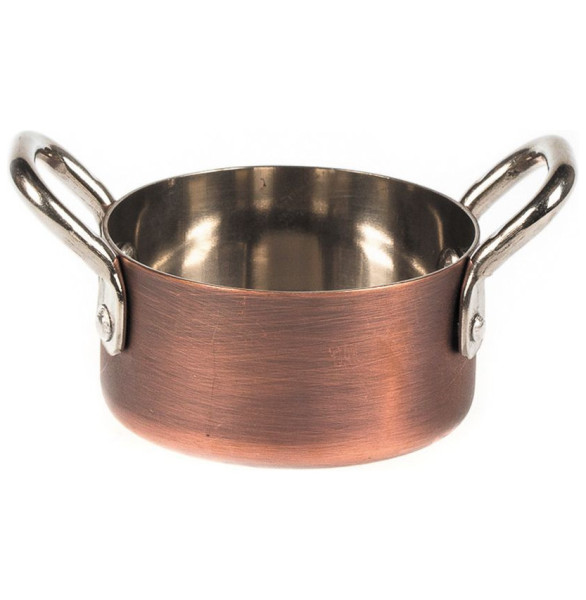 Кастрюля для подачи 7 х 4 см без крышки 150 мл  P.L. Proff Cuisine &quot;Antique Copper&quot; / 315902