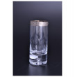 Стаканы для воды 300 мл 6 шт  Crystalite Bohemia &quot;Джесси /Платина&quot; N / 010026