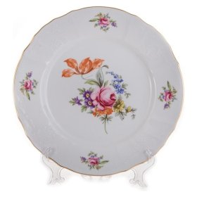 Набор тарелок 25 см 6 шт  Thun &quot;Бернадотт /Полевой цветок&quot; / 006260