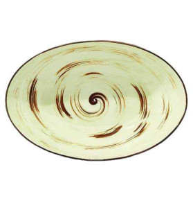 Салатник 25 х 16,5 х 6 см овальный салатный  Wilmax "Spiral" / 327564