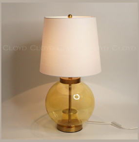 Настольная лампа 1 рожковая  Cloyd "ENEIDA" / выс. 63 см - латунь / 348249