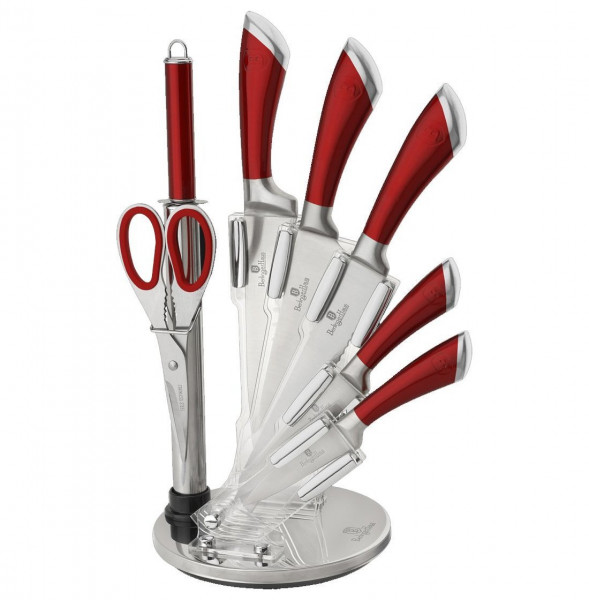 Набор ножей для кухни 8 предметов на подставке  Berlinger Haus &quot;Perfect kitchen line&quot; / 136528