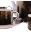 Чайный сервиз на 6 персон 15 предметов  Falkenporzellan &quot;Deluxe shape /Rio black gold&quot; / 340679