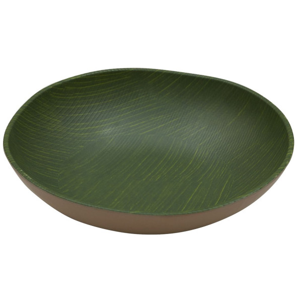 Салатник 31,5 х 31,5 х 8,5 см  P.L. Proff Cuisine &quot;Green Banana Leaf&quot; / 320450