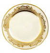 Набор тарелок 21 см 6 шт  Falkenporzellan &quot;Констанц /Creme Gold 9359 /золото&quot; / 157653