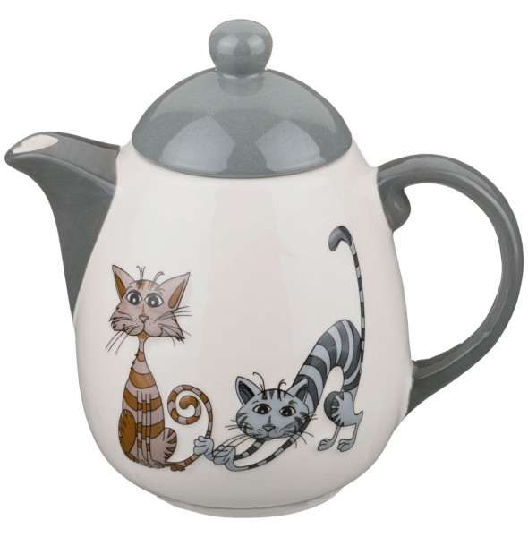 Заварочный чайник 1 л  LEFARD &quot;Озорные коты&quot; / 196730