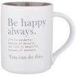Кружка 400 мл  LEFARD &quot;Coffeemania /Be happy always.&quot; / 337445