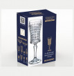 Бокалы для шампанского 120 мл 2 шт  Crystalite Bohemia &quot;Диаманд /Без декора&quot; / 182785