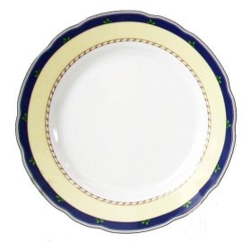 Набор тарелок 19 см 6 шт  Thun &quot;Роза /Синие вишни&quot; / 080250