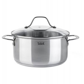 Кастрюля 20 х 10,5 см с крышкой 3 л  Taller &quot;Элиас /TalleR&quot; / 244804