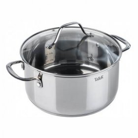 Кастрюля 20 х 10,5 см с крышкой 3 л  Taller &quot;Элиас /TalleR&quot; / 244804