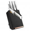 Набор ножей для кухни 8 предметов на подставке с ножеточкой  Berlinger Haus &quot;Kikoza Collection&quot; / 135763