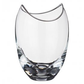 Ваза для цветов 18 см  Crystalex CZ s.r.o. &quot;Гондола /Без декора&quot; / 111393