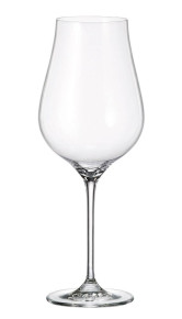 Бокалы для красного вина 650 мл 1 шт  Crystalite Bohemia "Limosa /Без декора" / 331722