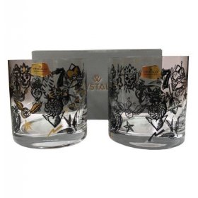 Стаканы для виски 410 мл 2 шт  Crystalex CZ s.r.o. &quot;Барлайн /Тату&quot; / 264042