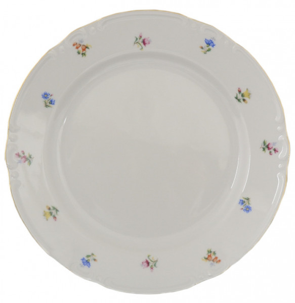 Набор тарелок 23 см 6 шт глубокие  Thun &quot;Констанция /Мелкие цветы&quot; / 143320