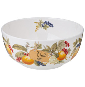 Салатник-тарелка 15,5 х 6,5 см 750 мл  LEFARD &quot;Fruit basket /Fruit  tea&quot; / 348953