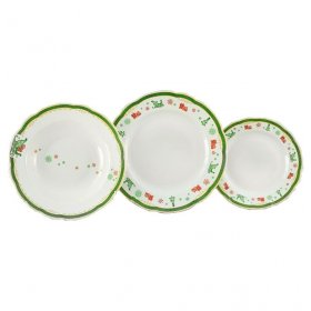 Набор тарелок 18 предметов (19, 23, 25 см)  Leander &quot;Мэри-Энн /Рождество&quot; / 157971