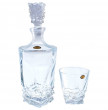 Набор для виски 7 предметов (графин + 6 стаканов)  Aurum Crystal &quot;Porto /Без декора&quot; / 117549