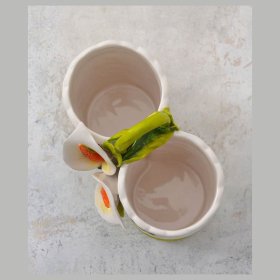 Подставка под столовые приборы 15 х 18 см двойная&quot; Каллы&quot; / 298790