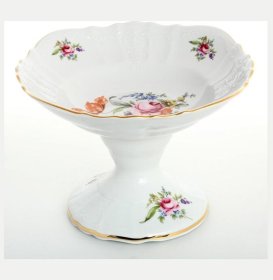 Фруктовница 25 см н/н  Thun &quot;Бернадотт /Полевой цветок&quot; / 006239