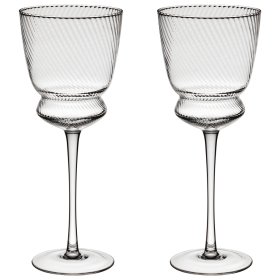 Бокалы для белого вина 380 мл 2 шт  LEFARD "Twist &amp; shine" / 393174